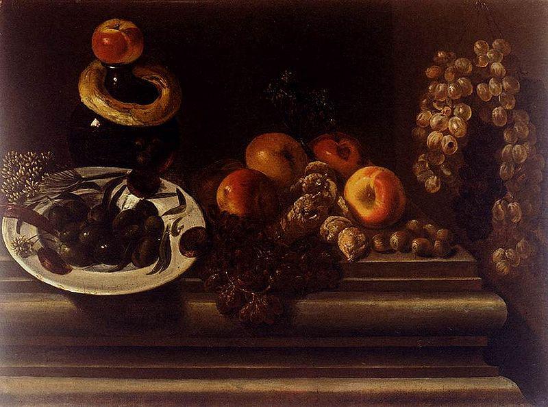 Juan Bautista de Espinosa Still Life Of Fruits And A Plate Of Olives China oil painting art